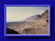 Thumbnail View of Dead Sea from Qumran ruins